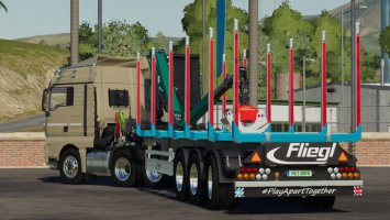 Fliegl Timber-Runner Z-Crane Pack v1.0.1.0 FS19
