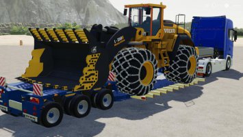 Goldhofer Low Loader With Extensions FS19