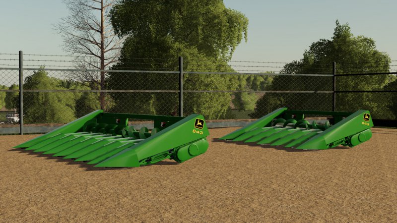 John Deere Corn Headers Fs19 Mod Mod For Farming Simulator 19 Ls
