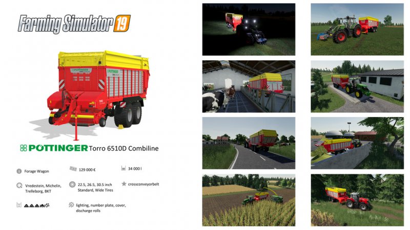 Pöttinger Torro Combiline V2010 Fs19 Mod Mod For Landwirtschafts Simulator 19 Ls Portal 2567