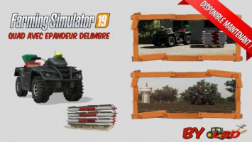 Quad with Delimbe Spreader fs19