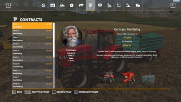 Refresh Contracts v1.0.0.1 FS19