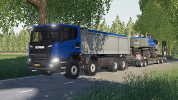 Scania XT 8X8 Kipper FS19