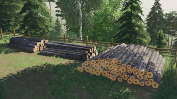 Wooden Pile Prefab FS19