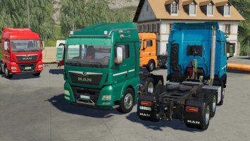 MAN TGX Semi-Truck Pack v1.0.0.1 FS19