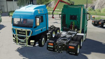 MAN TGX Semi-Truck Pack v1.0.0.1 FS19