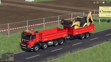 Volvo FMX 8x4 + Meiller Tandem Tipper