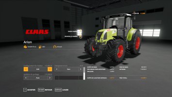 Claas Arion 600 (610, 620, 630, 640) v1.1.1.9 FS19