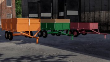 Homemade Small Trailer fs19