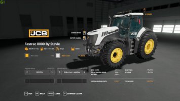 JCB Fast Trac 8000 by Stevie FS19