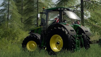 John Deere 7R with SIC including sound FS19