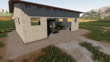 Medium Concrete Shed FS19