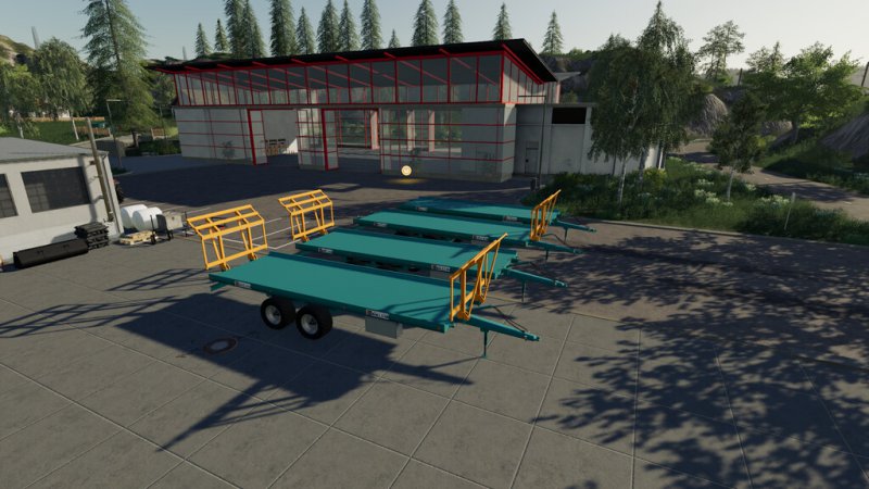 cotton bale trailer fs19 mod