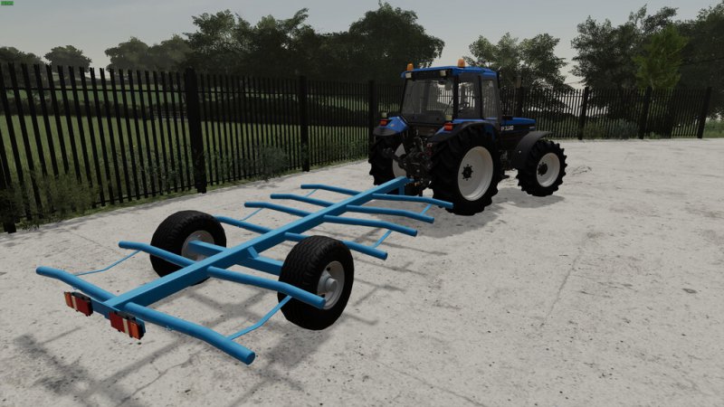 Round Bale Trailer Fs19 Mod Mod For Farming Simulator 19 Ls Portal 1703
