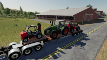 Step Deck Trailer IBM LPM85 TRAILERS-FS19