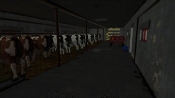 Farm Building With Cows FS19