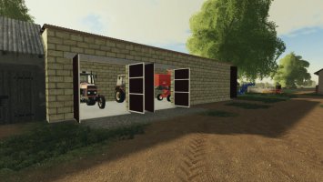 Garage For The Combine FS19