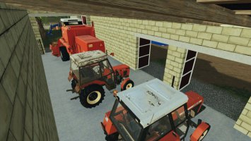 Garage For The Combine FS19