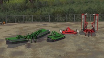 Kuhn And John Deere Mower Pack fs19