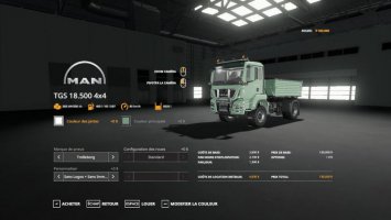 Man TGS18500 Tipper