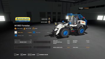 New Holland W-190 Forestier v2.0 FS19