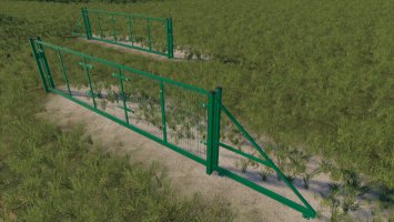 Panel Fence And Gate v1.0.0.5 FS19