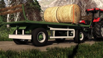 Eigenbau Ballenwagen fs19