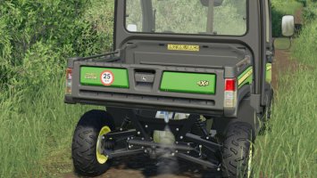 Metal Plates With KM/U Stickers FS19