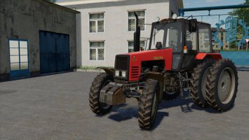 MTZ-1221 Frontloader FS19