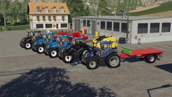 New Holland T5 Series Modded fs19