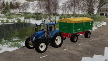 New Holland T5 Series Modded FS19