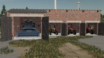 Hall 22x40 And Red Brick Garage v1.2 fs19