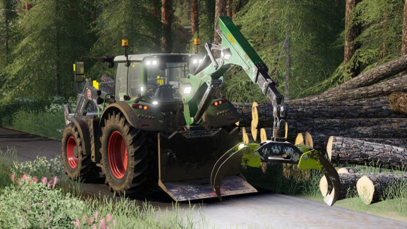 Valtra T Forest Pack Fs19 Mod Mod For Farming Simulator 19 Ls Portal 7886