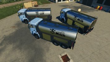 MAN TGS Milk Truck v1.0.1.0