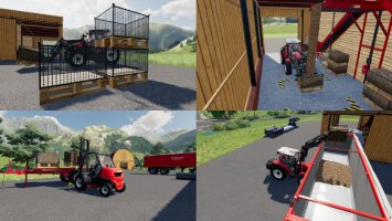 Paletten Gitterbox FS19