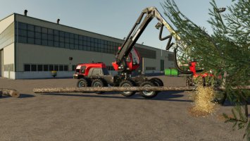 Real Wood Harvester FS19