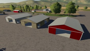 American Style Placeable Shed Pack FS19