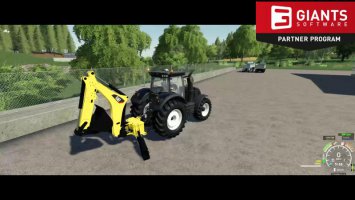 CAT Backhoe for tractors fs19