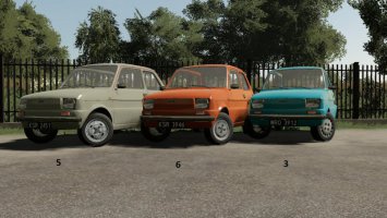 Fiat 126p pack V1.0.1 FS19