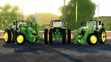 FBM Team] John Deere 6R v1.1.1.1 - FS19 Mod