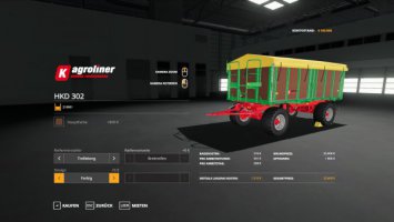 Kröger Agroliner HKD 302 FS19