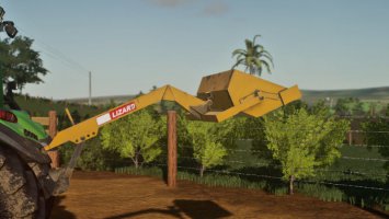 Lizard Pat Rear Bucket FS19