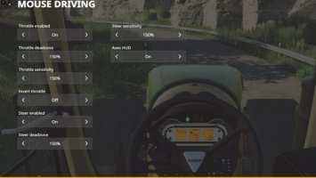 Mouse Driving FS19