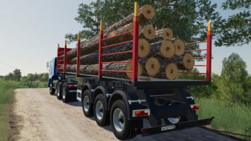 Nefaz 9509 Logging Truck FS19