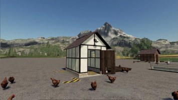 Open Chicken Coop Timberframe