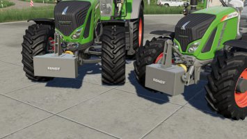 Selfmade Fendt Weights Pack