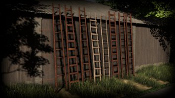 Wooden Ladders Pack FS19