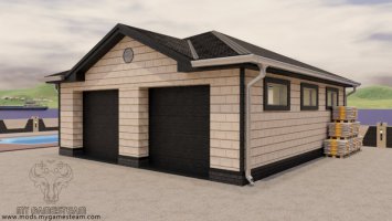 Workshop Garage New Design FS19