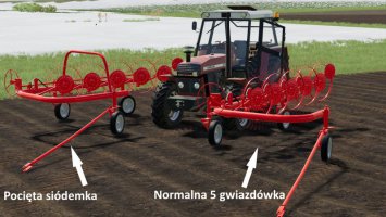 Zgrabiarka Agromet 5 fs19