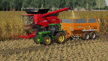 CaseIH 120-230-240-250 series combines threshing sounds